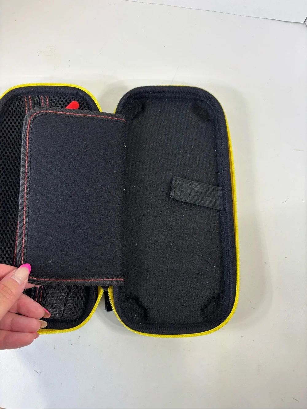 Pikachu Pokémon Nintendo Switch Case Black and Yellow Carrying Case